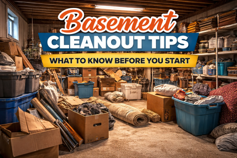 Basement Cleanout Tips: What to Know Before You Start