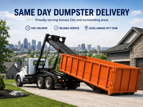 How Fast Can A Dumpster Be Delivered In Kansas City?